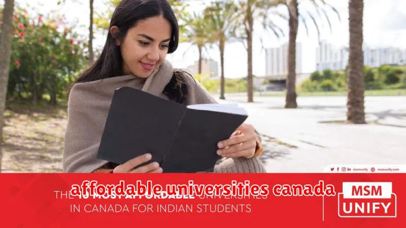 affordable universities canada