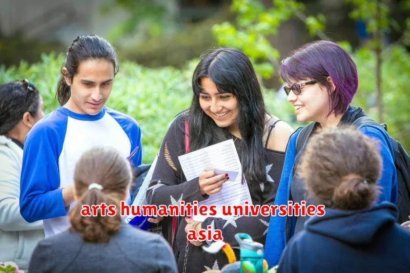 arts humanities universities asia