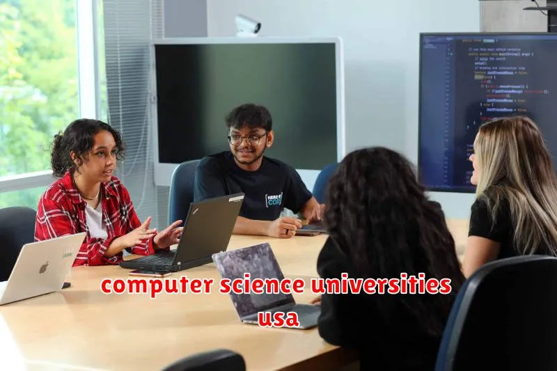 computer science universities usa