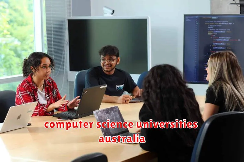 computer science universities australia