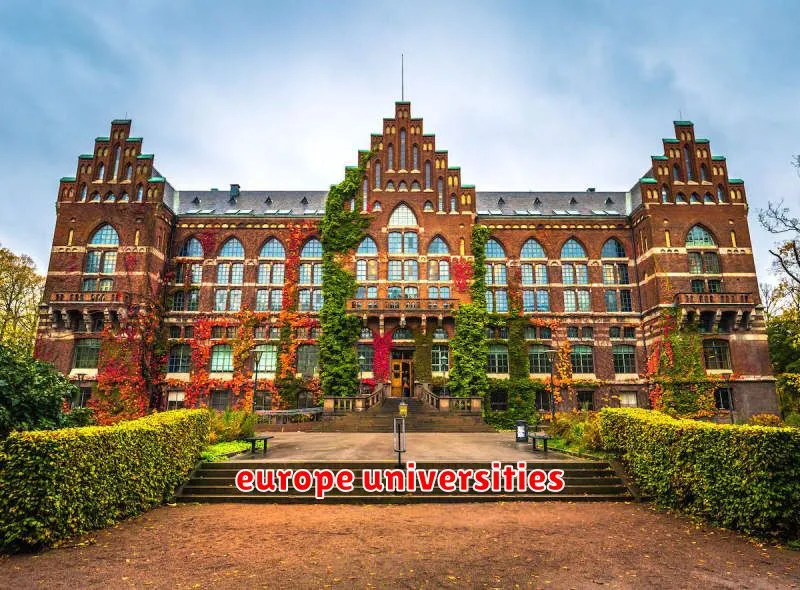 europe universities