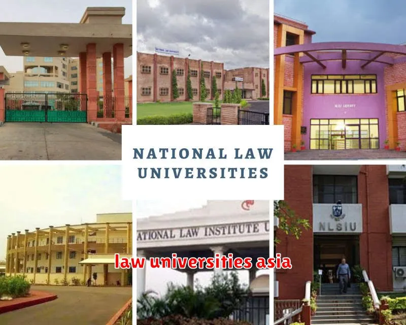 law universities asia